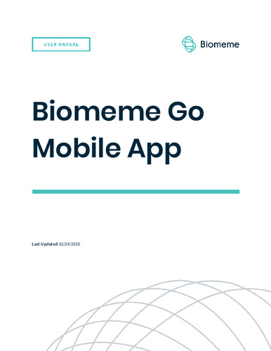 Biomeme Go Mobile App v1.1