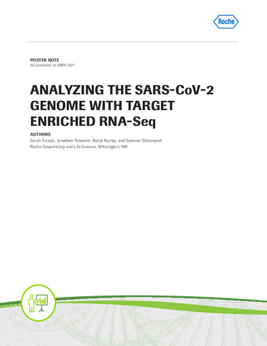 PosterNote_Analyzing SARS CoV-2 Genome with TargetEnriched RNA Seq MC US 09603