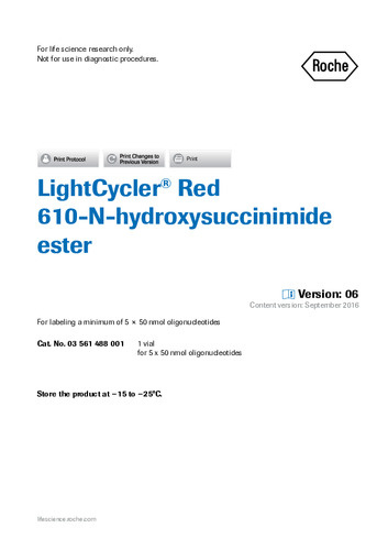 LightCycler® Red 610-N-hydroxysuccinimide ester