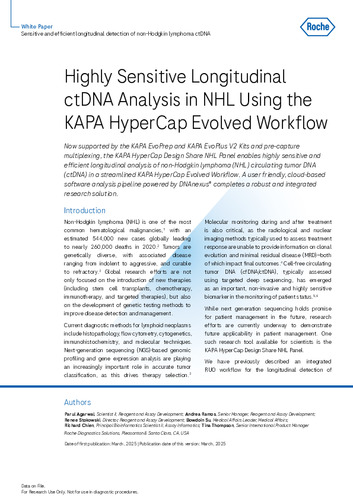 Longitudinal detection of NHL ctDNA_v4