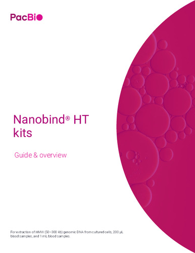 Nanobind HT kit Guide & overview