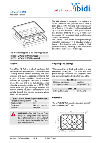µ-Plate 12 Well