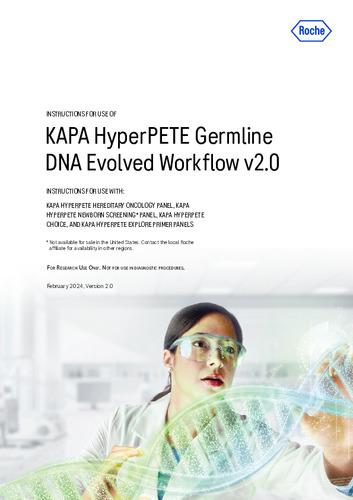 KAPA HyperPETE Germline DNA Evolved Workflow v2.0