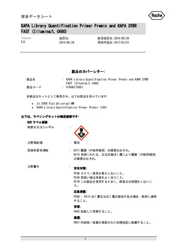 Illumina用プライマープレミックス (1ml,KAPA SYBR FastRocheLightCyclerR4805ml)(KK4953)(ver.5.0)