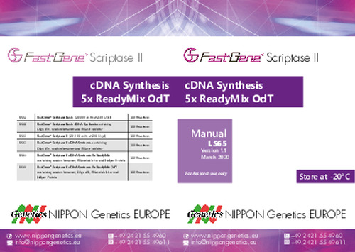 FastGene™  cDNA Synthesis 5x ReadyMix OdT (NE-LS65)