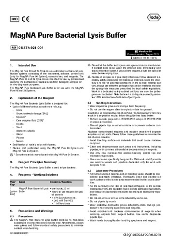 MagNA Pure Bacterial Lysis Buffer