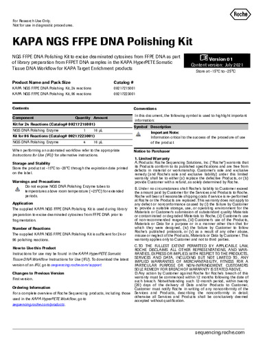 KAPA_NGS_FFPE_DNA_Polishing_Kit