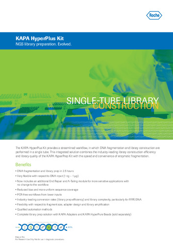 KAPA HyperPlus Kit Brochure