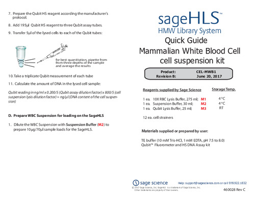 SageHLS_Cell Suspension Kit_CELMWB1用_rev.B