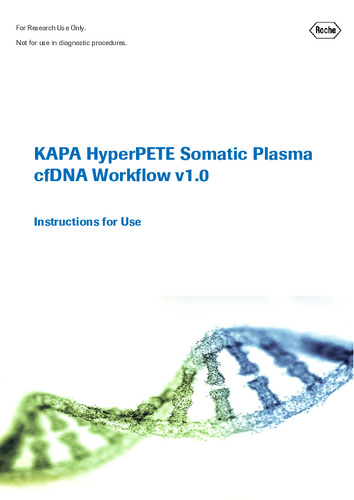 KAPA HyperPETE cfDNA Workflow v1.0.
