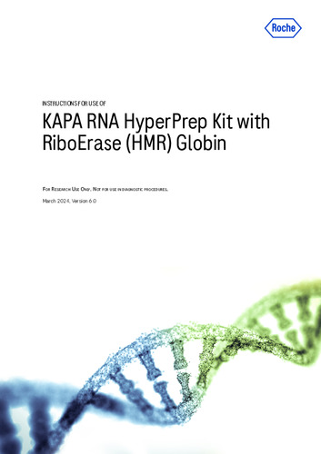 KAPA RNA HyperPrep Kit with RiboErase（HMR）Globin_v6.0