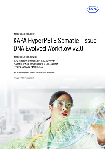 KAPA HyperPETE Somatic Tissue DNA Evolved Workflow v2.0