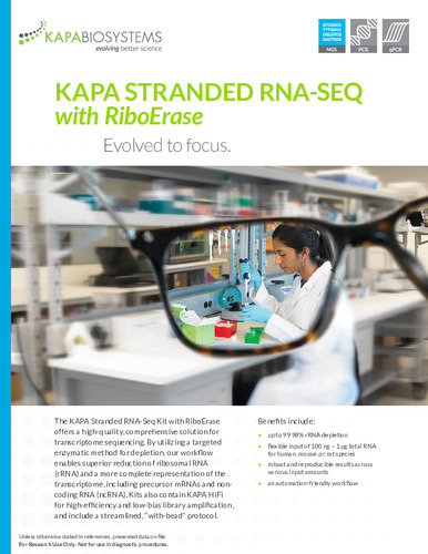 KAPA Stranded RNA-Seq with RiboErase