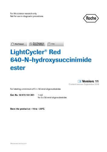 LightCycler® Red 640-N-hydroxysuccinimide ester