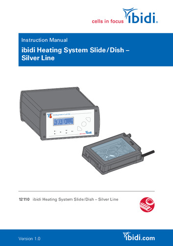ibidi Heating System Slide/Dish – Silver Line