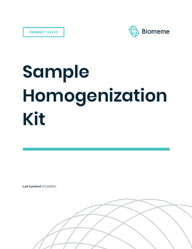 Sample Homogenization Kit_v1.2