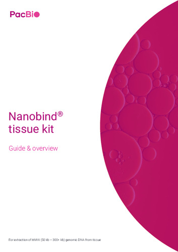 Nanobind® tissue kit Guide & overview