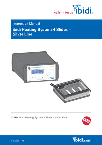 ibidi Heating System 4 Slides – Silver Line