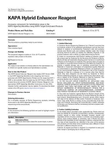 KAPA Hybrid Enhancer Reagent