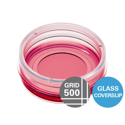 u-Dish 35 mm, high Grid-500 Glass Bottom｜日本ジェネティクス株式