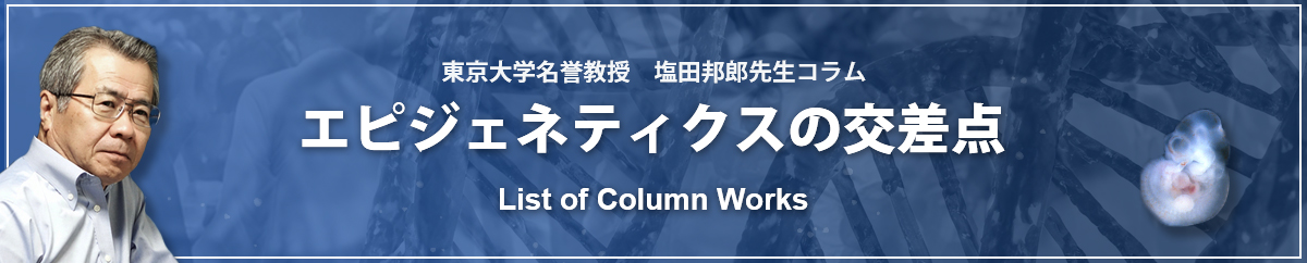 東京大学名誉教授塩田邦郎先生コラム「エピジェネティクスの交差点」作品一覧